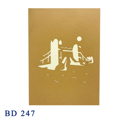 London Bridge Pop Up Card