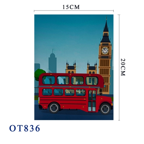 London Bus Pop Up Card