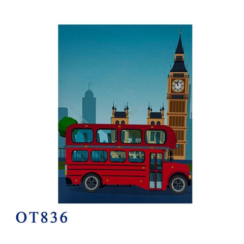London Bus Pop Up Card