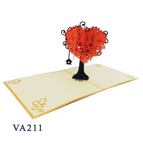 Heart Tree Pop Up Card