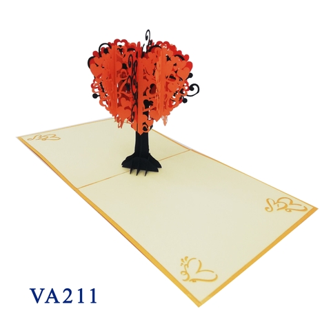 Heart Tree Pop Up Card