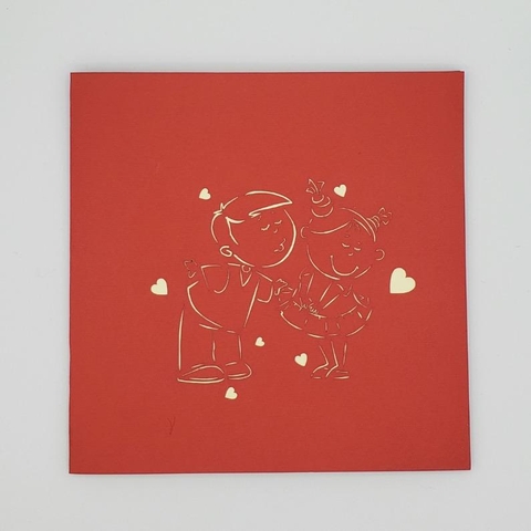 Happy House Pop Up Card