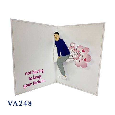 Love is... Pop Up Card