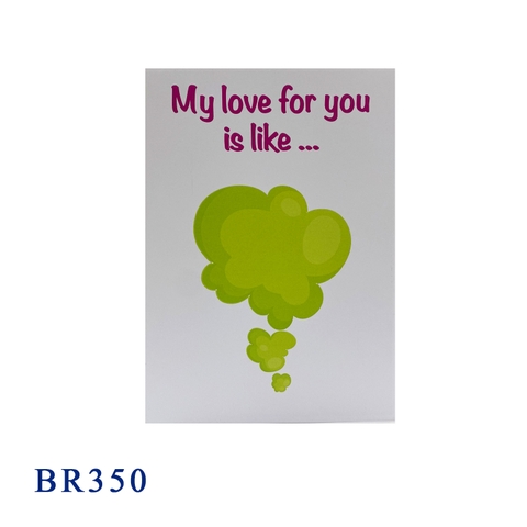 Love is... Pop Up Card