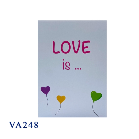 Love is... Pop Up Card