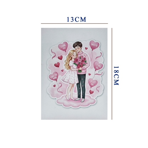 Love Moon Pop-up Card