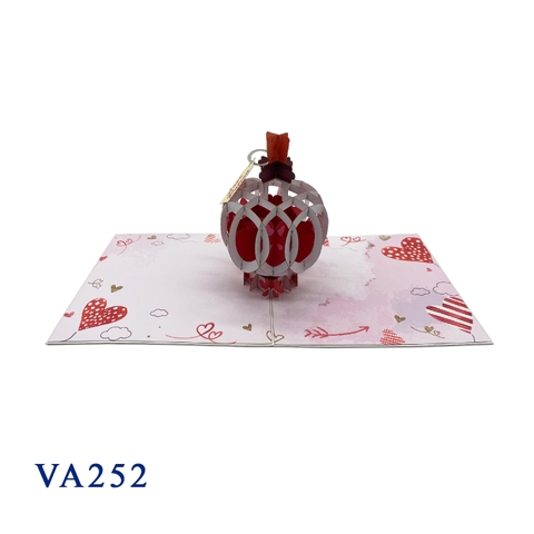 Love Potion Bottle Pop Up Card