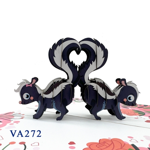 Love Stinks Pop Up Card