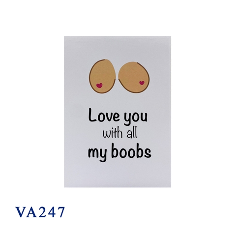 Love You Pop Up Card