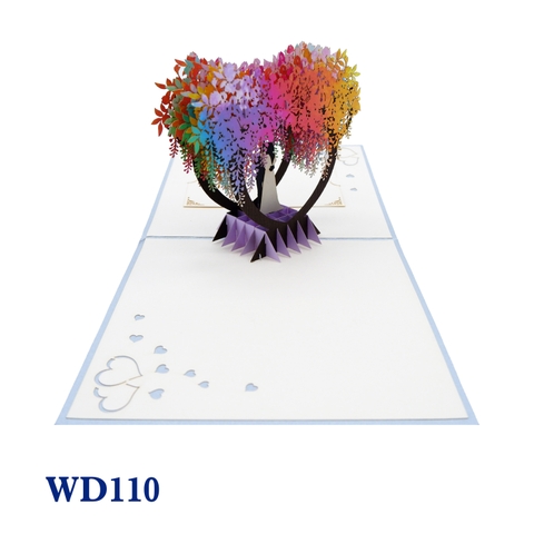 Luxury Wedding Pop Up Card