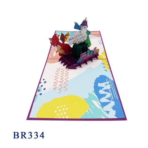 Magical Birthday Pop Up Card