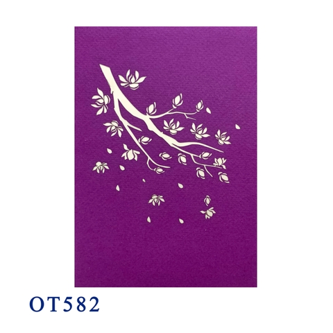 Magnolia Pop Up Card