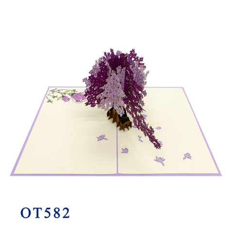 Magnolia Pop Up Card