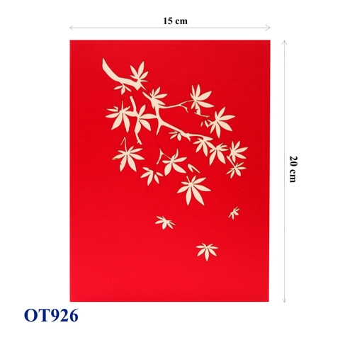 Maple Tree Pop Up Card