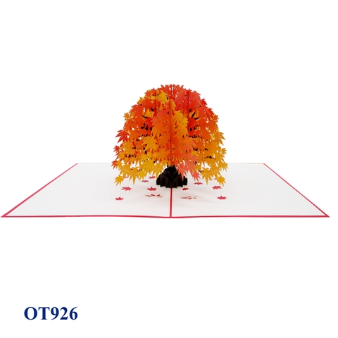 Maple Tree Pop Up Card