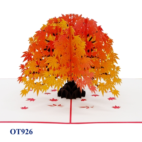 Maple Tree Pop Up Card