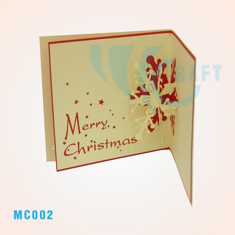 Snow Flake 1 Pop Up Card