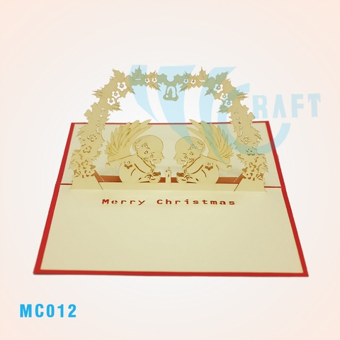 Christmas Angel Pop Up Card