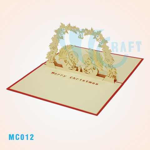 Christmas Angel Pop Up Card