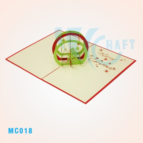 Christmas Globe Pop Up Card