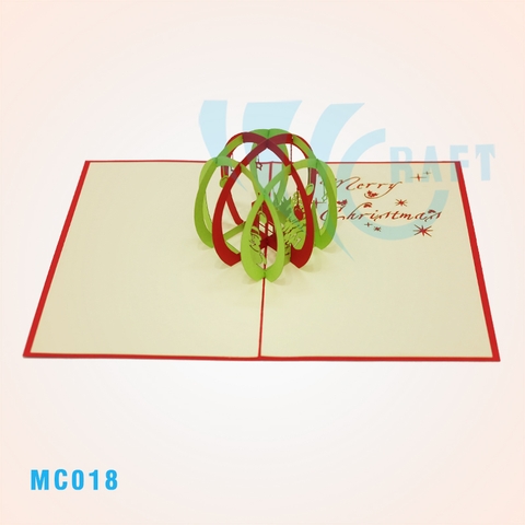 Christmas Globe Pop Up Card