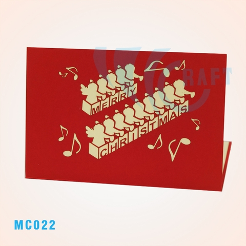 Christmas House Pop Up Card