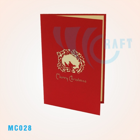 Noel Globe Pop Up Card