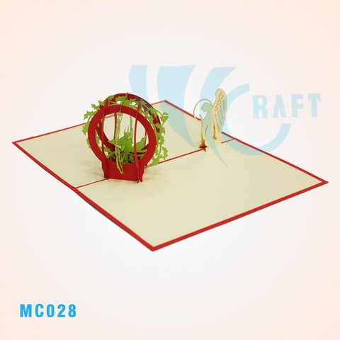 Noel Globe Pop Up Card