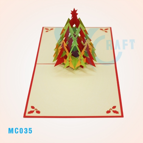 Noel Tree Pop Up Card