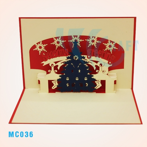 Season's Greeting 2 Pop Up Card