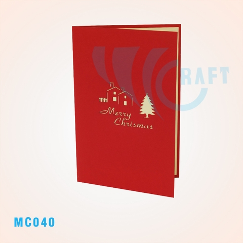 House And Tree Pop Up Card