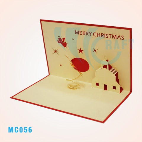 Angel House Pop Up Card