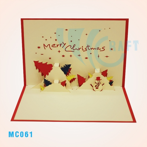 Pine Hill Pop Up Card