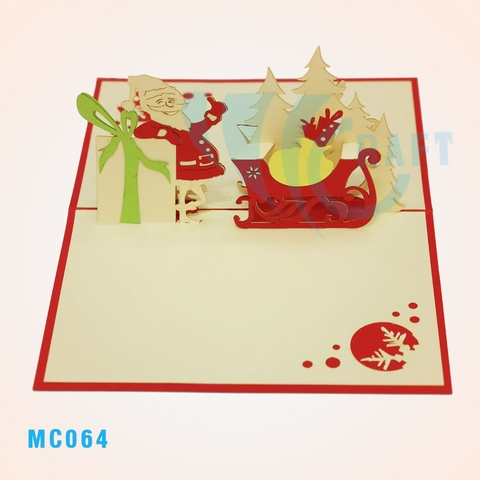 Santa Likes Pop Up Card