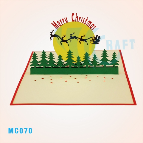 Christmas Eve Pop Up Card