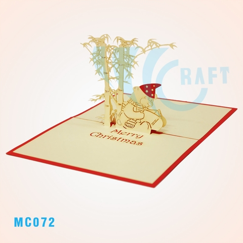 Noel Bear Pop Up Card