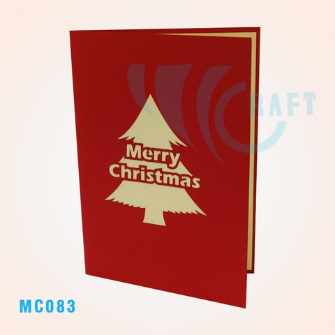 NOEL SNOWMAN & TREE POP  UP CARD