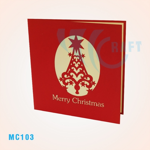 NOEL TREE POP UP CARD