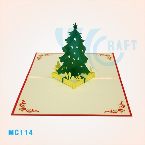 NOEL TREE POP UP CARD