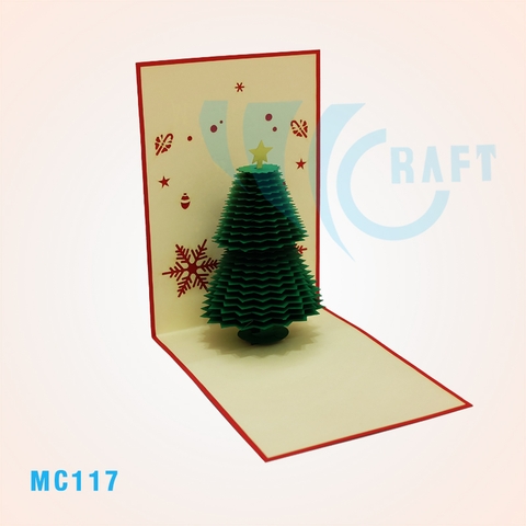 NOEL TREE POP UP CARD