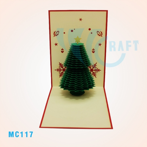 NOEL TREE POP UP CARD