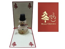 Snowman Pop Up Card