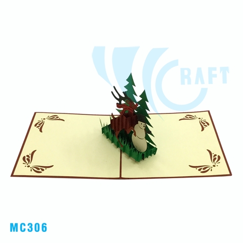 Noel Tree Pop Up Card