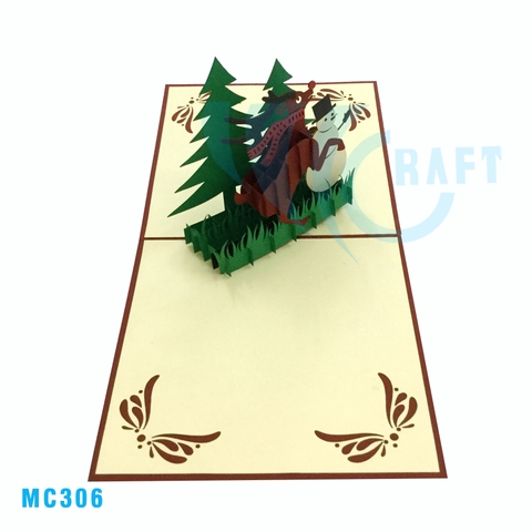 Noel Tree Pop Up Card