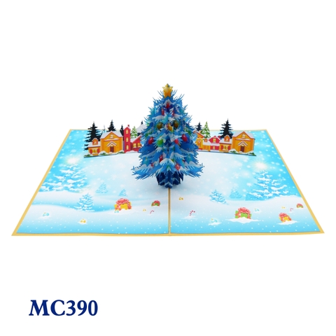 Giant Noel Tree Pop Up Card