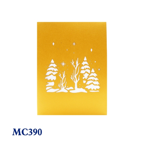 Giant Noel Tree Pop Up Card