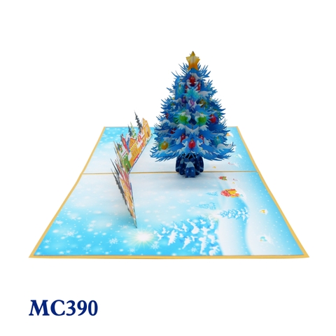 Giant Noel Tree Pop Up Card