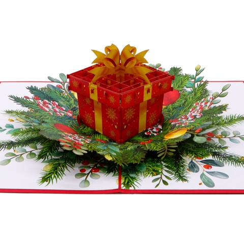 Christmas Gift Pop-Up Card