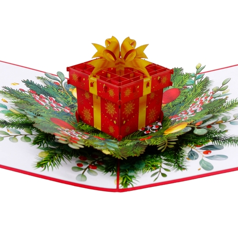 Christmas Gift Pop-Up Card