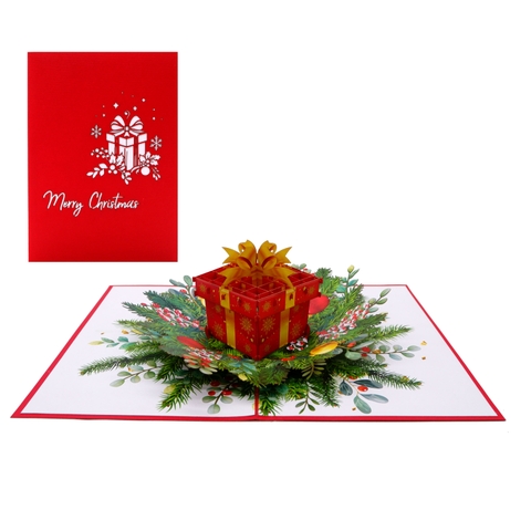 Christmas Gift Pop-Up Card
